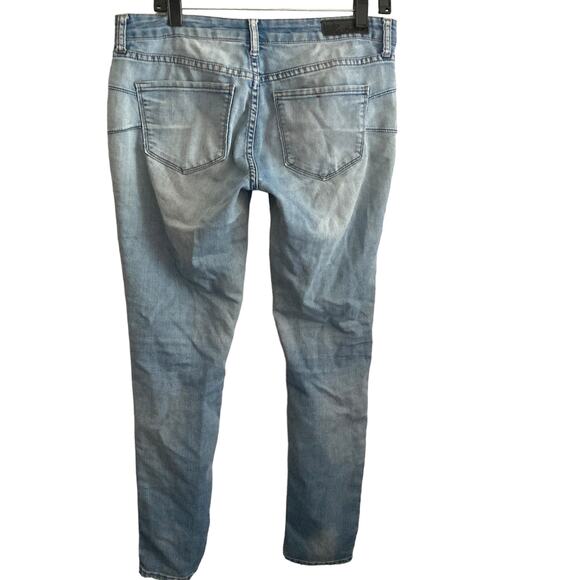 S.O.N.G Jeans Womens Size 7 Light Wash Stretch - Picture 2 of 13